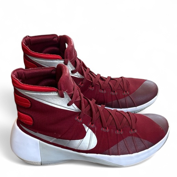 Nike Hyperdunk 2015 Athletic Shoes Men’s 13 Red #749645-606 Sneakers - Picture 1 of 12